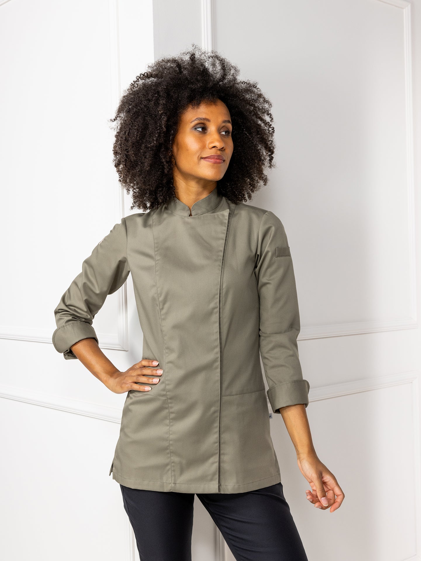 Chef Jacket Lynn Olivette by Le Nouveau Chef -  ChefsCotton