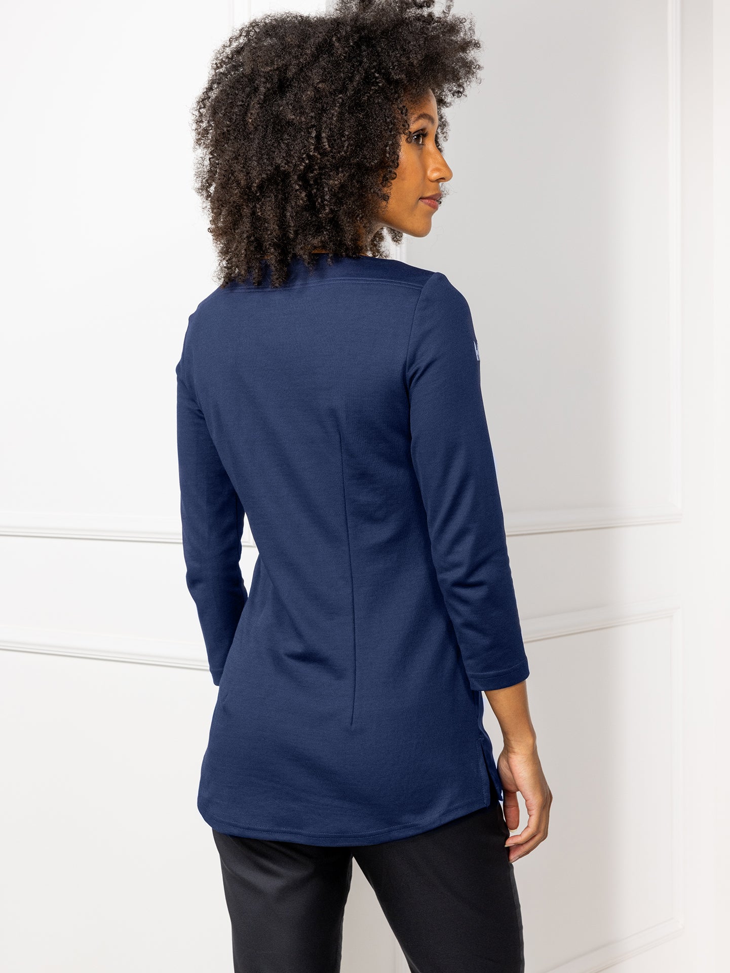 Chef Jacket Evy Patriot Blue by Le Nouveau Chef -  ChefsCotton