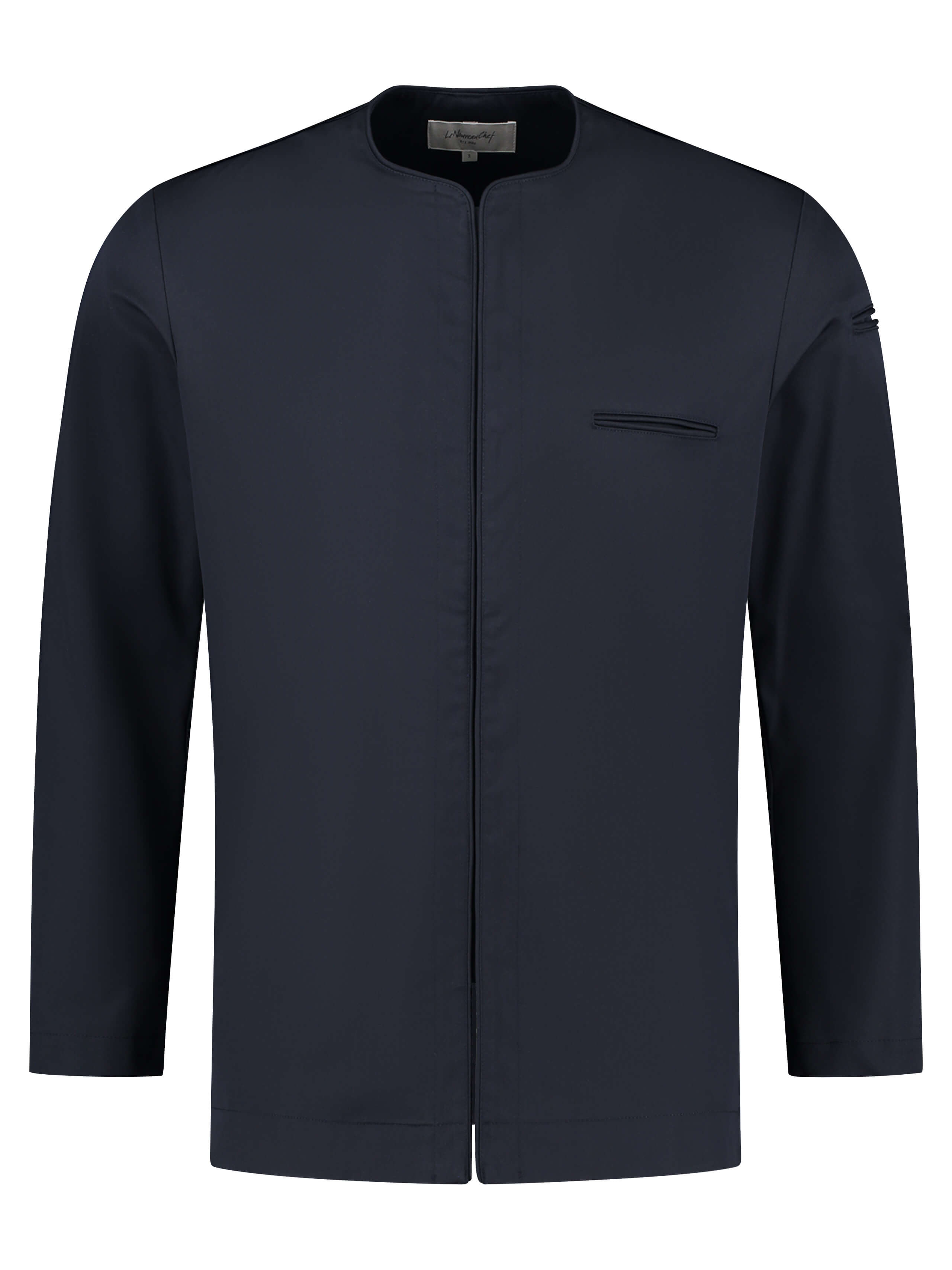 Chef Jacket Jason Deep Blue by Le Nouveau Chef -  ChefsCotton