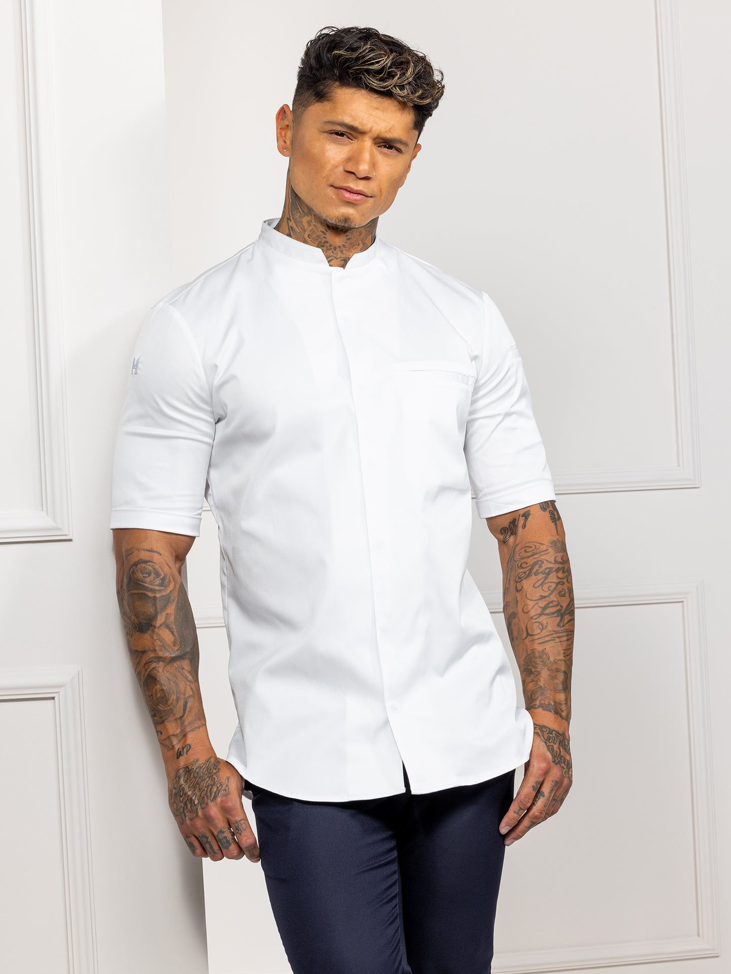 Chef Jacket Tygo White by Le Nouveau Chef -  ChefsCotton