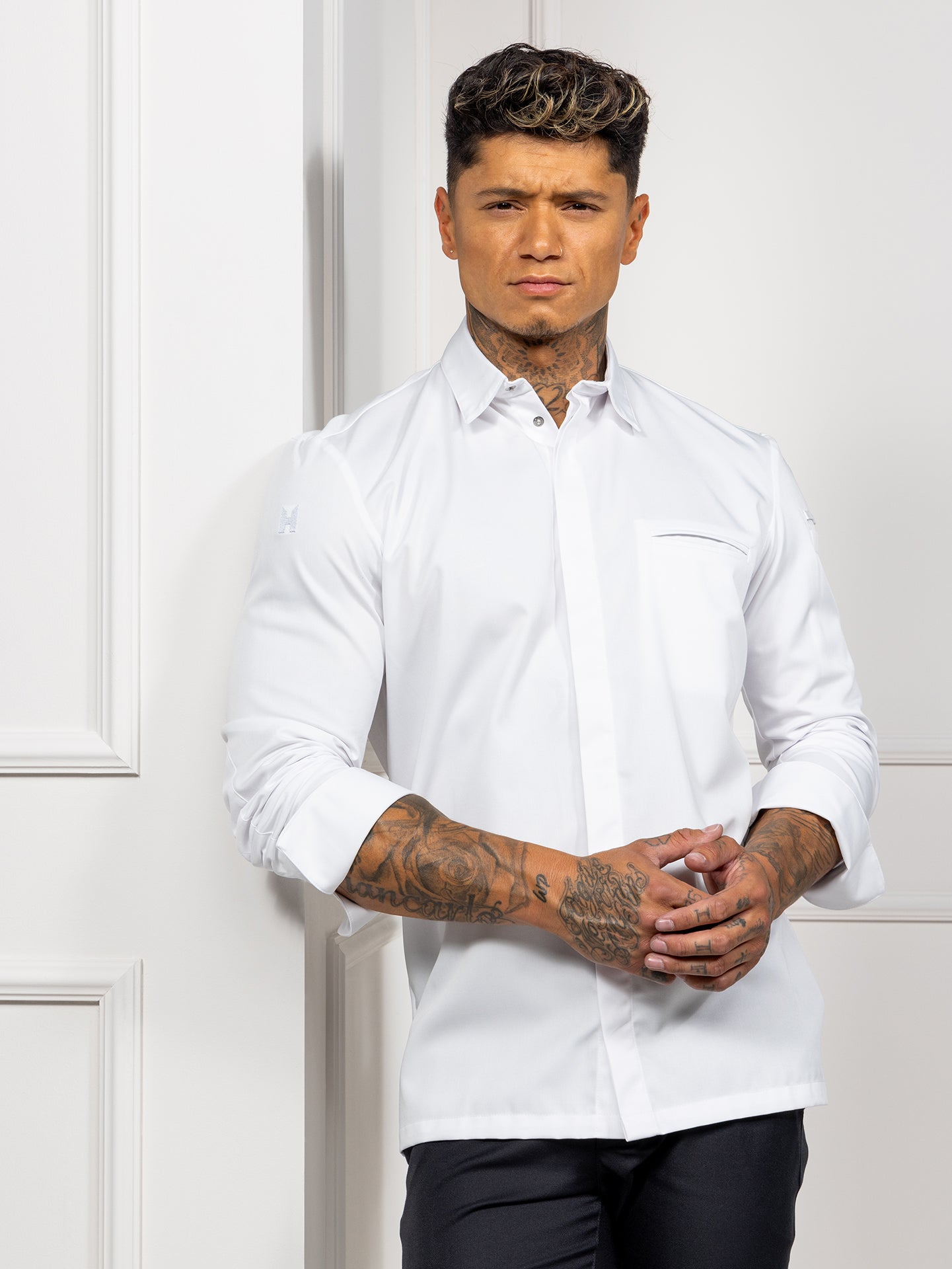 Chef Jacket Angelo White by Le Nouveau Chef -  ChefsCotton