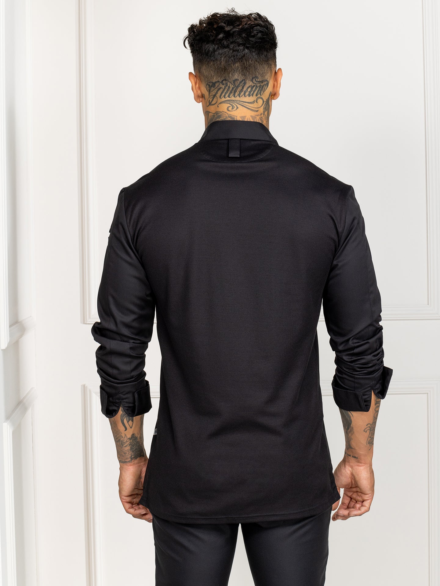 Chef Jacket Angelo Black by Le Nouveau Chef -  ChefsCotton