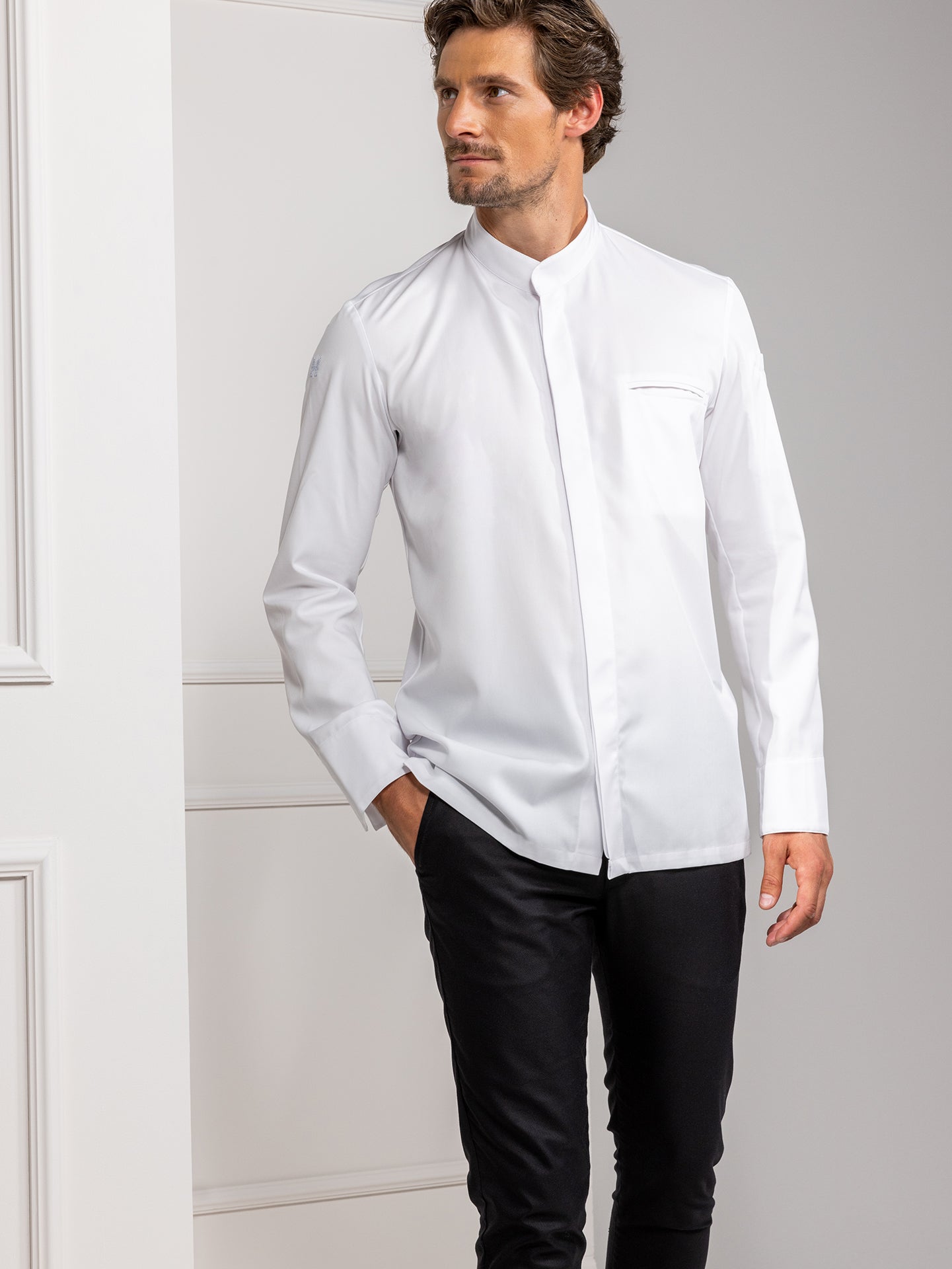 Chef Jacket Alain White by Le Nouveau Chef -  ChefsCotton