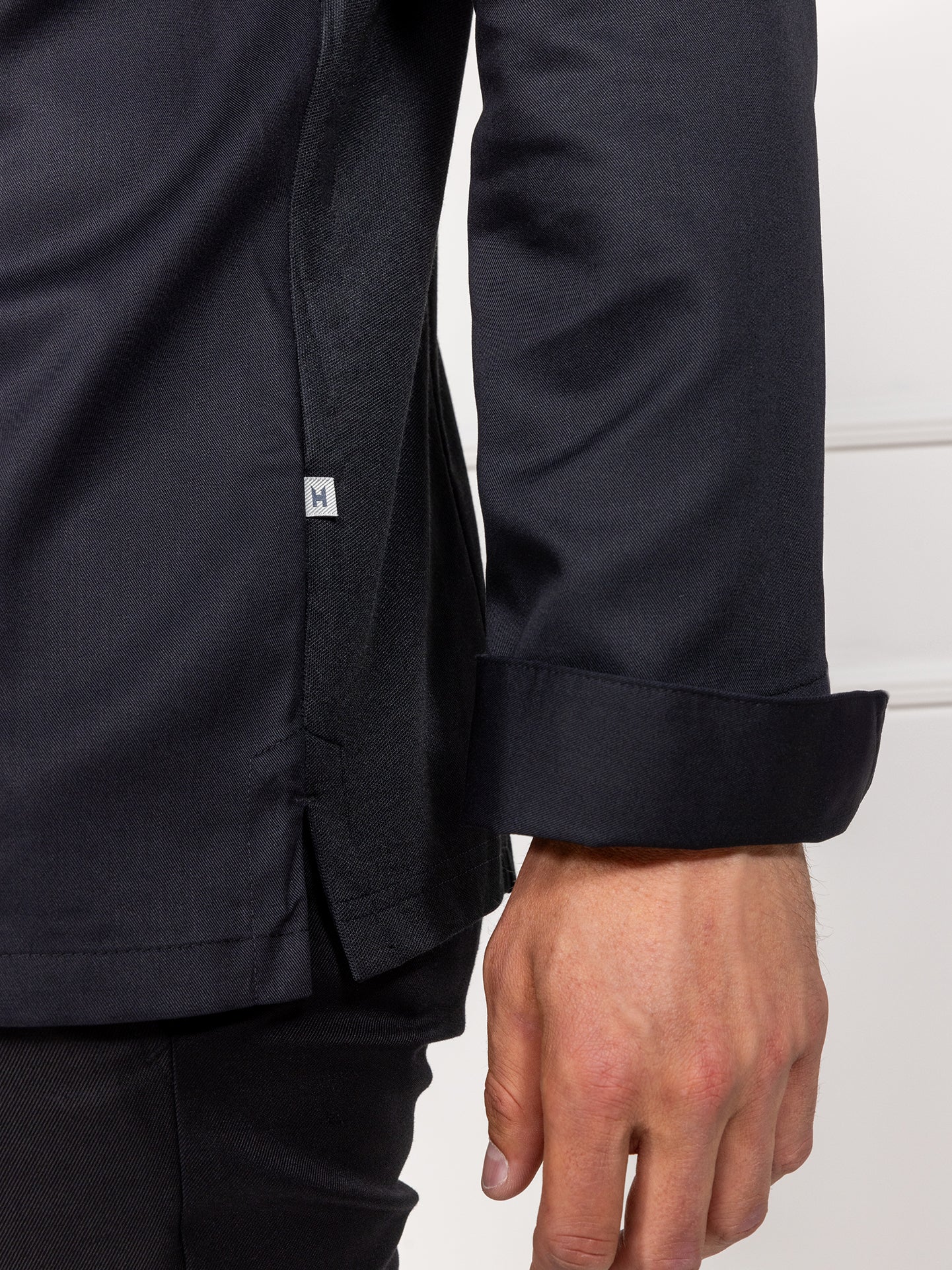 Chef Jacket Alain Black by Le Nouveau Chef -  ChefsCotton