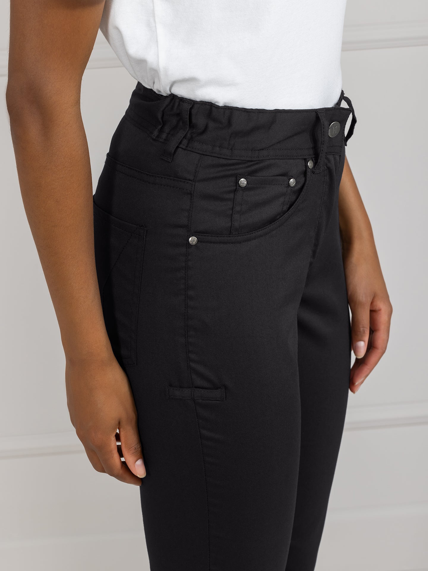 Pants Ohio Black by Le Nouveau Chef -  ChefsCotton