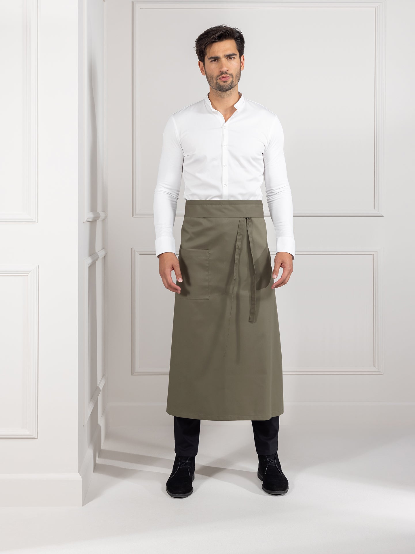 Apron Nicolas Olivette by Le Nouveau Chef -  ChefsCotton