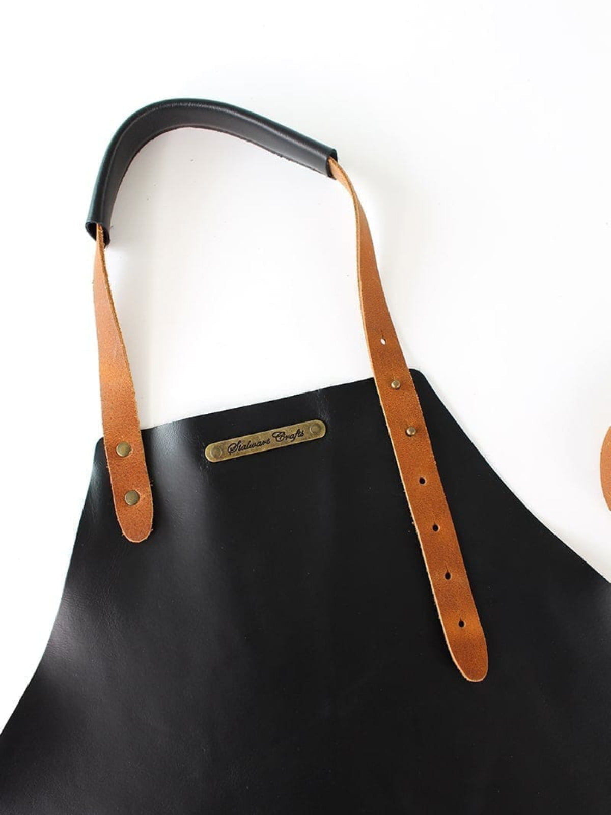 Leather Apron Basic Black by Professional -  ChefsCotton