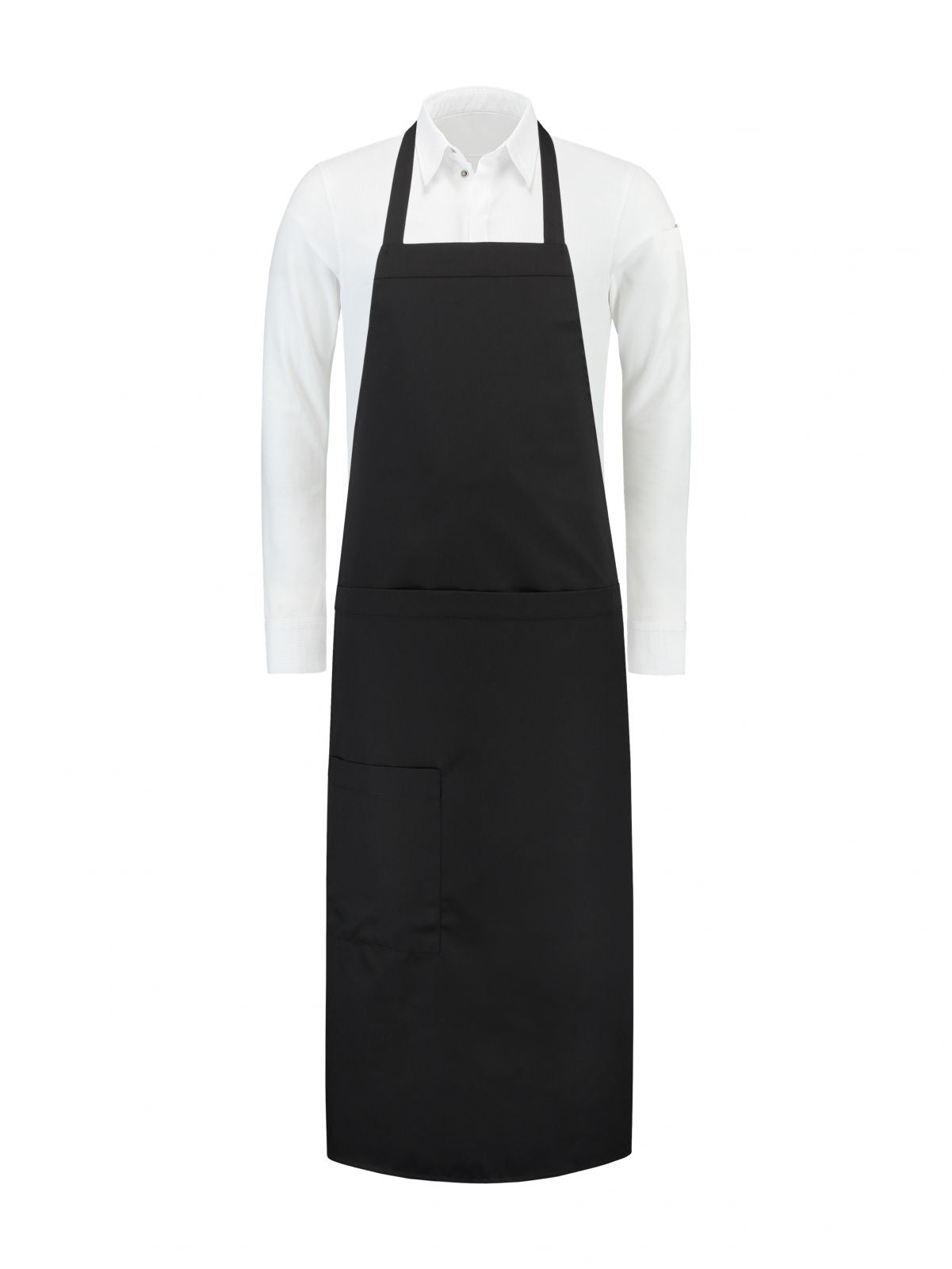 Bib Apron Phoenix Black by Le Nouveau Chef -  ChefsCotton