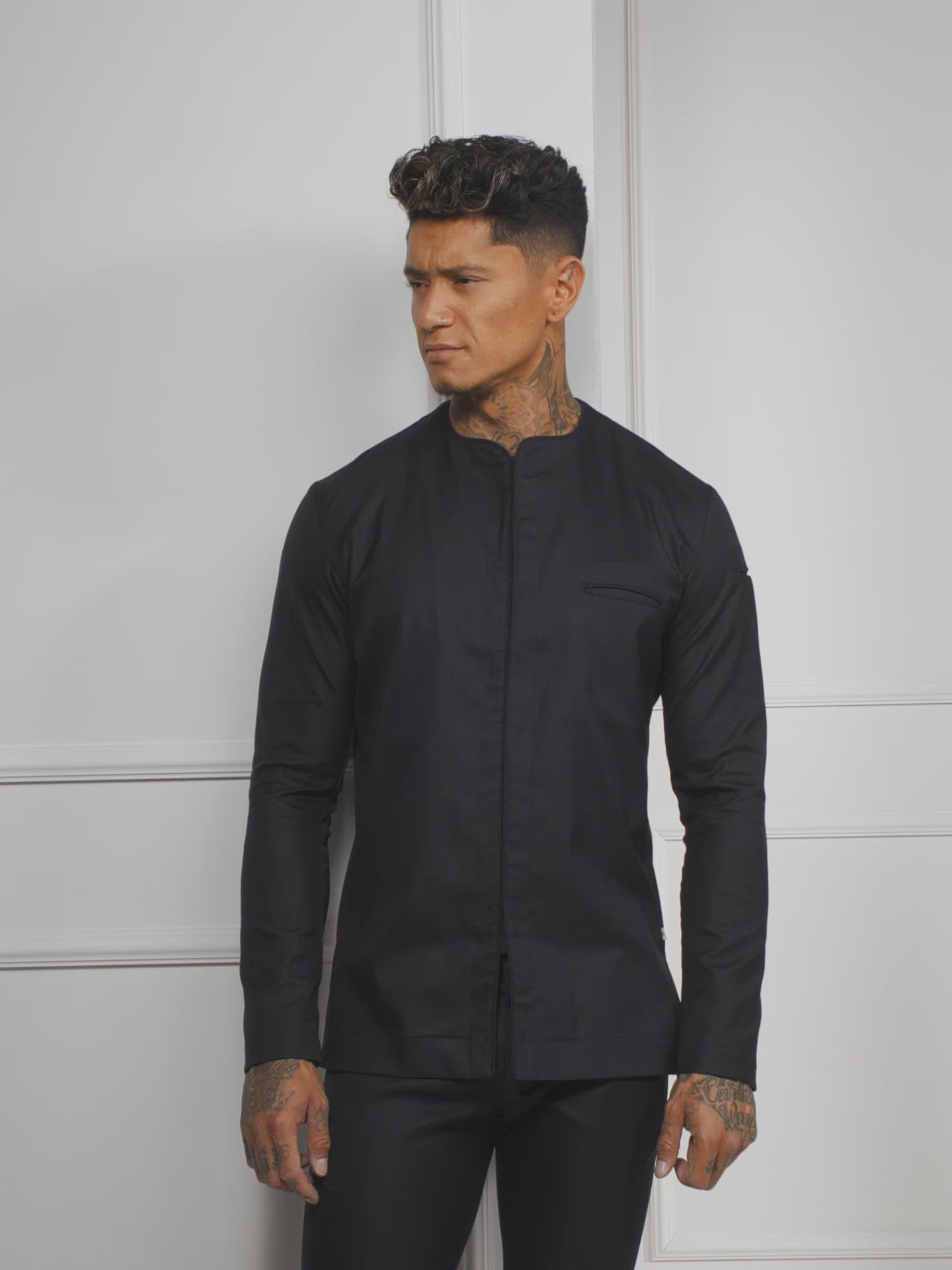 Chef Jacket Jason Black by Le Nouveau Chef