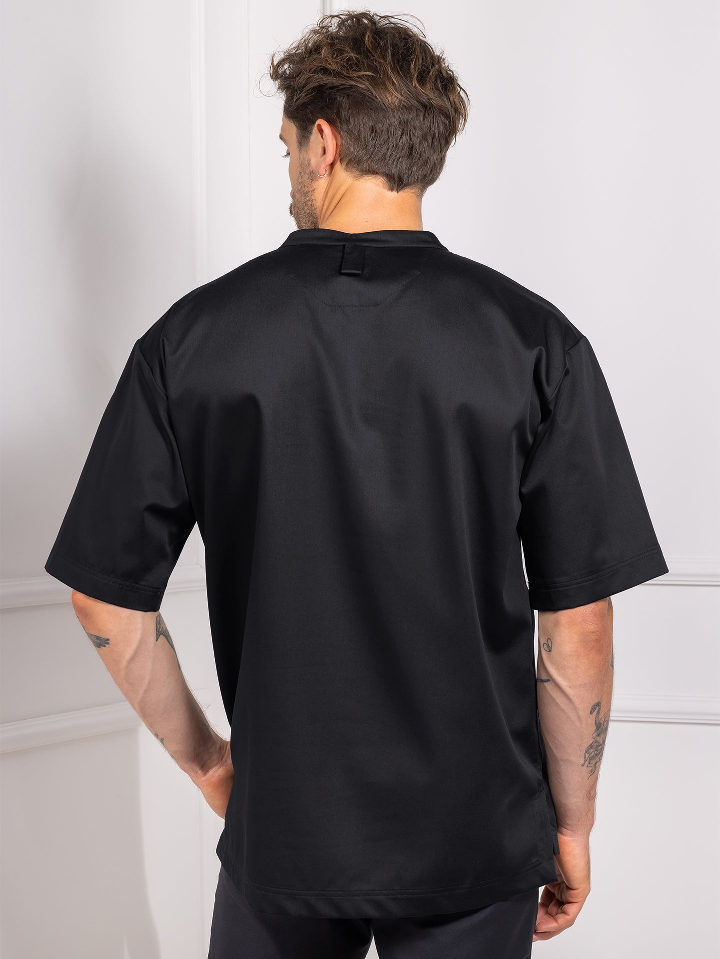 T-shirt Gorgio Black by Le Nouveau Chef -  ChefsCotton